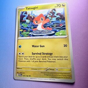 tatsugiri - 141/182 (uncommon) — pokemon: paradox rift